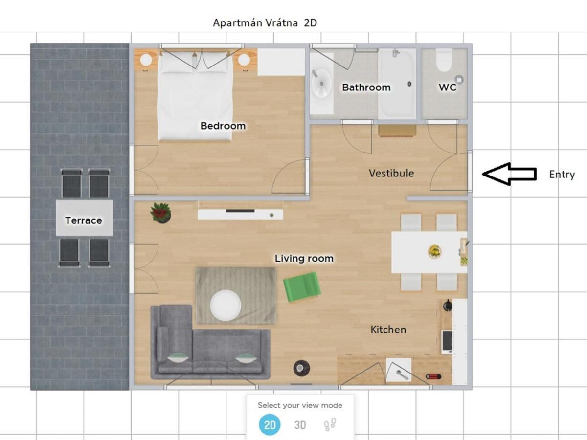Apartman Vratna Terchová Εξωτερικό φωτογραφία